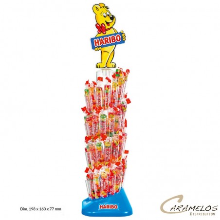 COLIS HARIBO PRESENTOIR ROULETTES au tarif pro