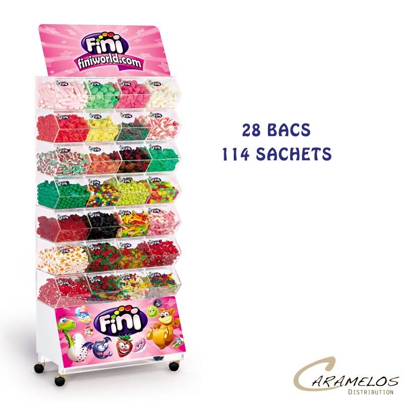 PRESENTOIR FINI 28 BACS 114 SACH. FINI au tarif pro