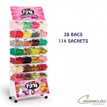 PRESENTOIR FINI 28 BACS 114 SACH. FINI au tarif pro