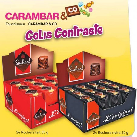COLIS CONSTRASTE ROCHER SUCHARD au tarif pro