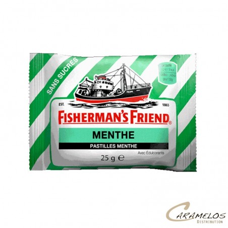 FISHERMAN'S VERT CLAIR  MENTHE S/S  25G au tarif pro