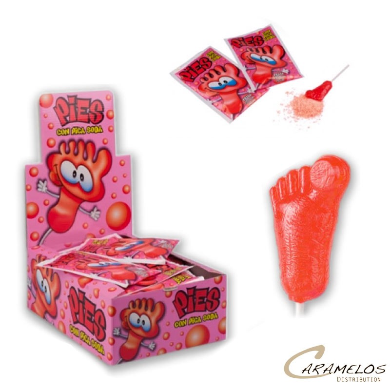 SUCETTE LECH'PIED FRAISE X40 BRABO au tarif pro SUCETTE LECH'PIED FRAISE X40 BRABO au tarif pro