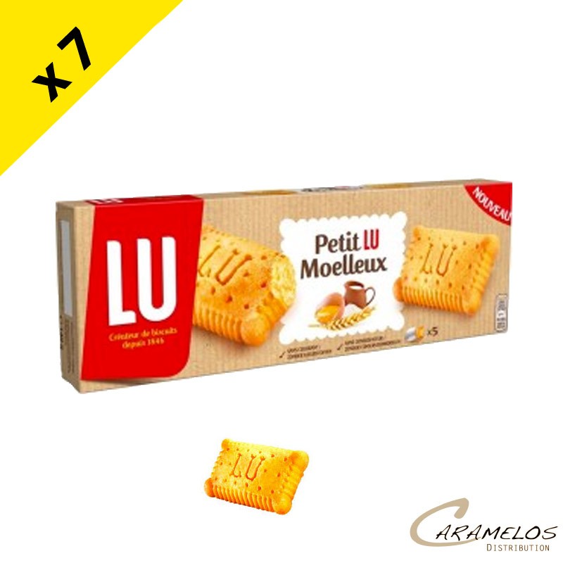 PETIT LU MOELLEUX chocolat 7X140G PETIT LU MOELLEUX chocolat 7X140G
