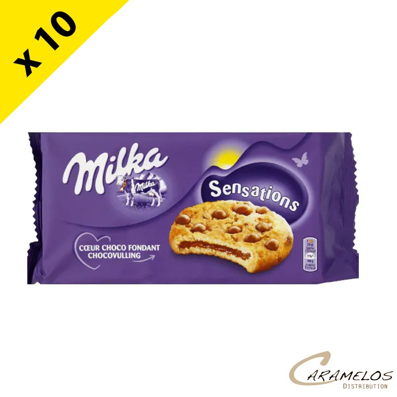 MILKA COOKIE SENSATION 182GX10 MILKA COOKIE SENSATION 182GX10
