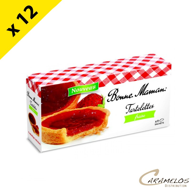 TARTELETTE FRAISE BONNE MAMAN 135G TARTELETTE FRAISE BONNE MAMAN 135G