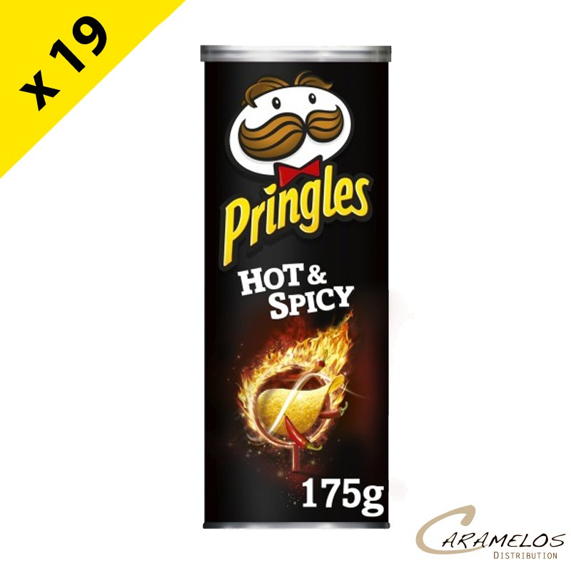 PRINGLES HOT & SPICY GM 175 Grs PRINGLES HOT & SPICY GM 175 Grs