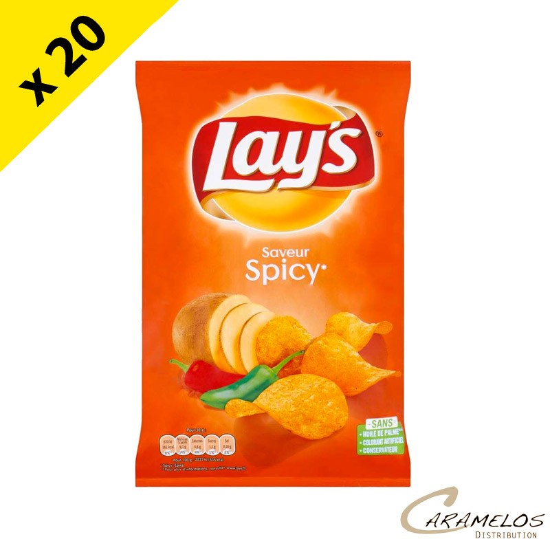 CHIPS LAYS SPICY 145 GR CHIPS LAYS SPICY 145 GR