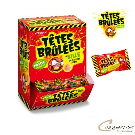 TETES BRULEES FRAISE  X300