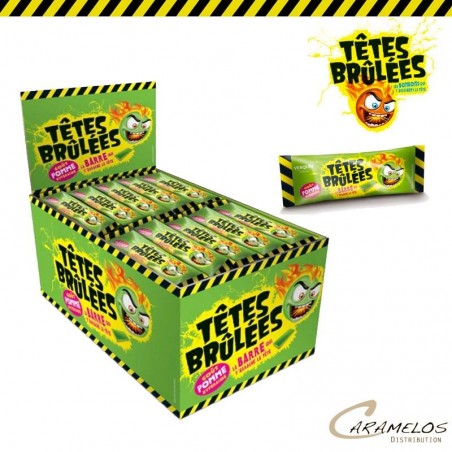TETES BRULEES BARRES POMME  X150 (1500g)