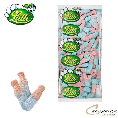 BUBBLIZZ  bouteille rose bleu 2 kg LUTTI