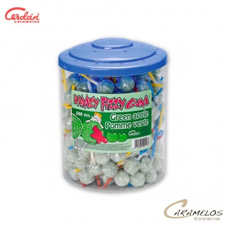 SUCETTES RAMZY FIZZY POMME X200