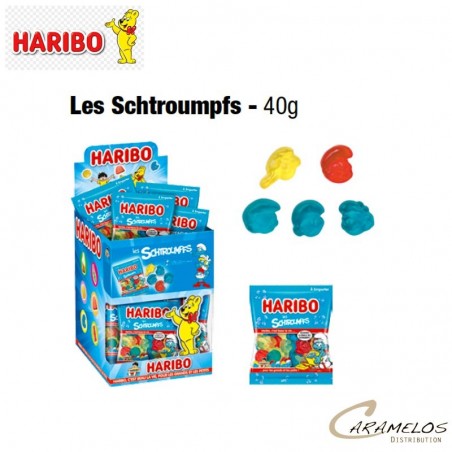30 SCHTROUMPF MINI SACHET HARIBO