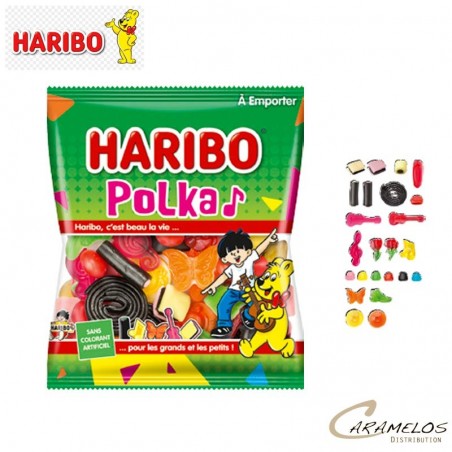 POLKA  SACHET 120 G HARIBO x30