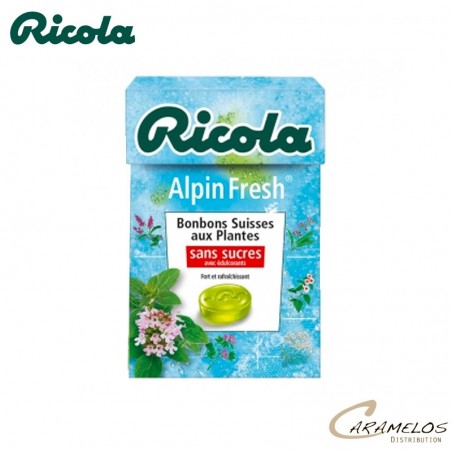 RICOLA ALPIN FRESH S/S  50G x20