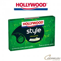 Hollywood STYLE MENTHE VERTE (12 gums) x18