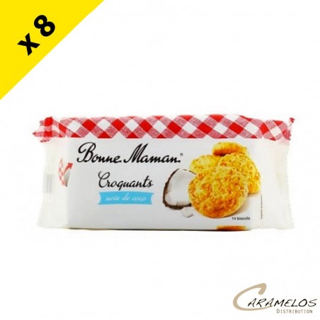 BONNE MAMAN croquants coco 150g X8