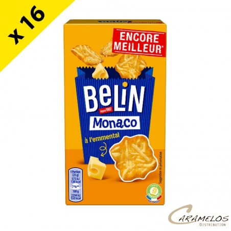 MONACO CRACKERS EMMENTAL BELIN 50G X16