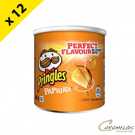 PRINGLES PAPRIKA  PM  40 Grs x12