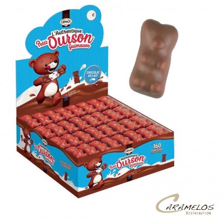 OURSONS GUIMAUVE CHOCOLAT X160  DIPA