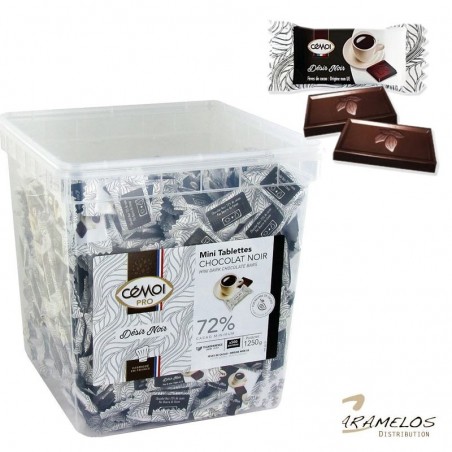 MINI CARRE CHOCOLAT DESIR NOIR