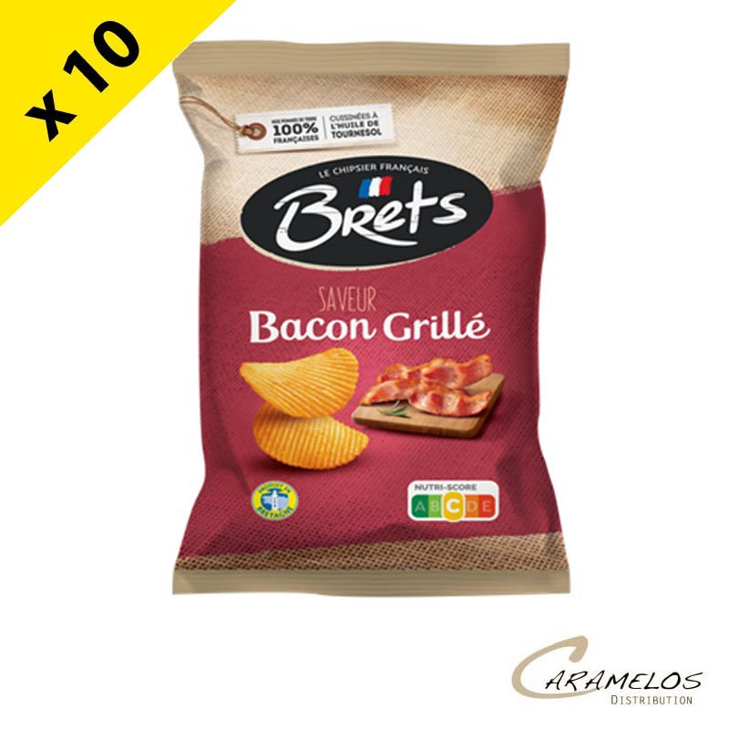 Vente Grossiste Confiserie Chips Bret S Bacon Grille G X