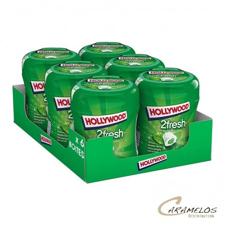 Bottle 2FRESH 51G menthe verte HOLLYWOOD x6