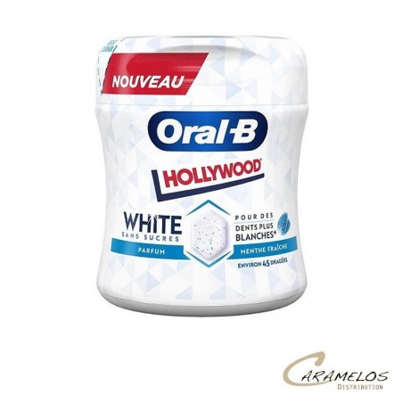 Vente grossiste confiserie BOTTLE ORAL B WHITE PPMINT 76.5G x6