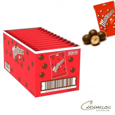 Vente grossiste confiserie MALTESERS  SACHET 85 GRS