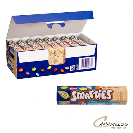 Vente grossiste confiserie SMARTIES TUBES 24X38G