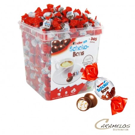 Vente grossiste confiserie KINDER SCHOKOBONS BTE 340 PCS VRAC 2 KG