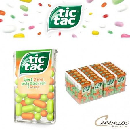 Vente grossiste confiserie TIC TAC DUO CITRON-ORANGE 18G x 24