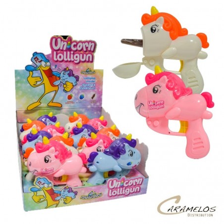 Vente grossiste confiserie UNICORN LOLLIGUN  X12  BRABO