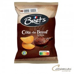 CHIPS BRET'S COTE DE BOEUF 125 G x10