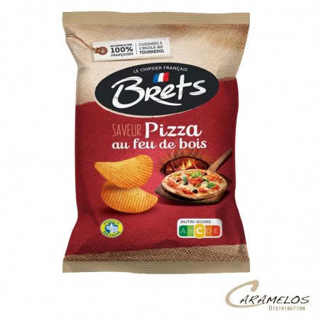 CHIPS BRET'S pizza 125 G x10