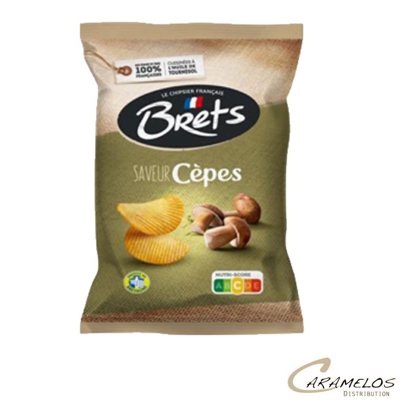CHIPS BRET'S CEPES 125 G x10