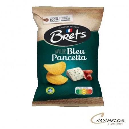 CHIPS BRET'S  BLEU PANCETTA  125 G x10