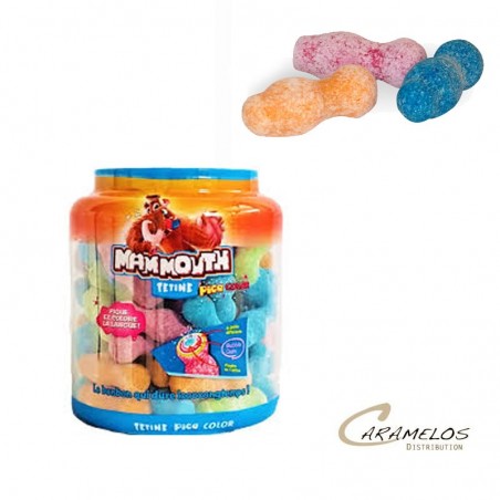 Vente grossiste confiserie MAMMOUTH TETINES Pica Color X80 BRABO