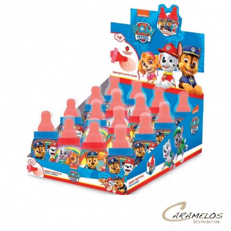 Vente grossiste confiserie BABY BOTTLE PAT PATROUILLE  X24