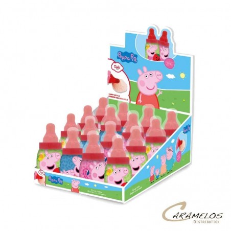 Vente grossiste confiserie BABY BOTTLE PEPPA PIG X24