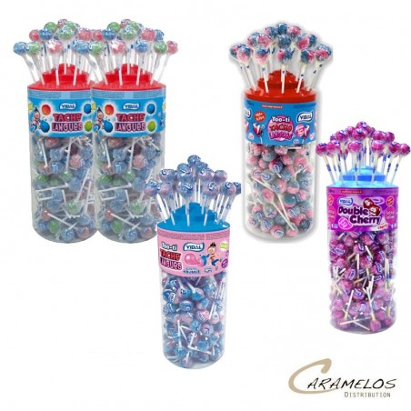 Vente grossiste confiserie COLIS VIDAL TACHE LANGUE 5+1