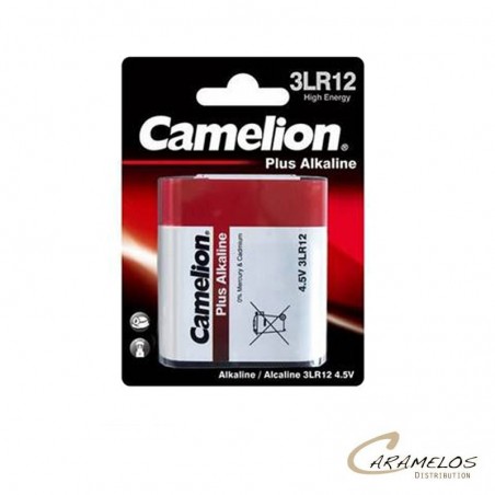 Vente grossiste confiserie PILE SUPER ALCALINE 3LR12 CAMELION BP1 x6