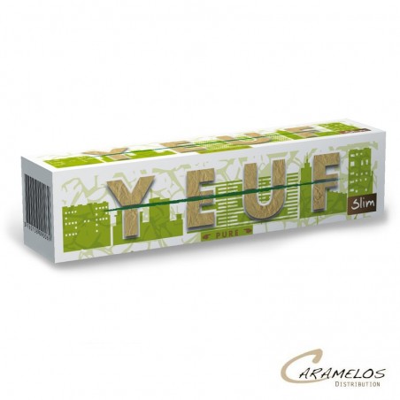 Vente grossiste confiserie YEUF PACK  5 SLIM MARRON PURE x10
