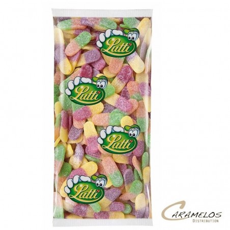 Vente grossiste confiserie BRIQUETTES FRUITS SURFIZZ 2KG  LUTTI