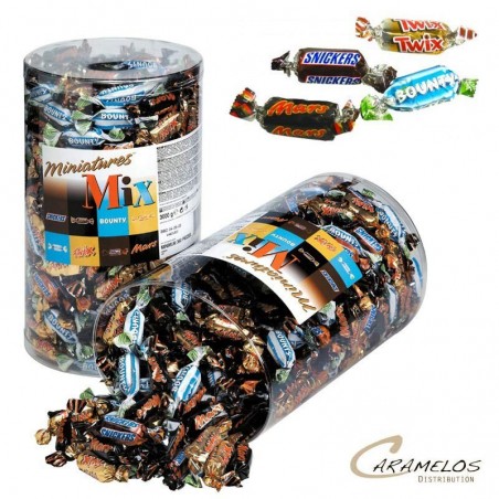 Vente grossiste confiserie MINIATURES MIXED TUBO 3 KG