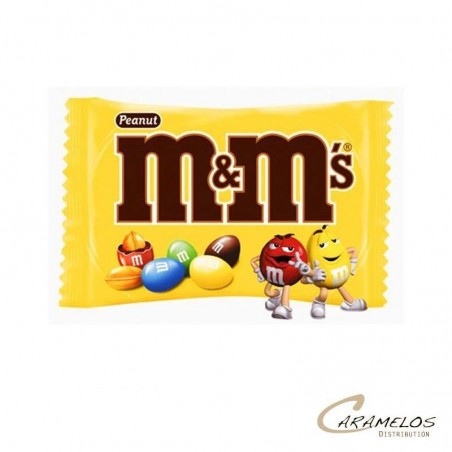 Vente grossiste confiserie M&M'S 100 GR JAUNE GRAND FORMAT