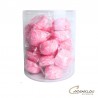 Vente grossiste confiserie TUBO 25 BOULES COCO ROSES