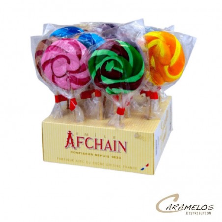 Vente grossiste confiserie PRESENTOIR 20 PETITES SUCETTES RONDES