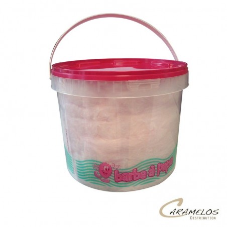 Vente grossiste confiserie BARBE A PAPA  5L (200g) BOX de 24
