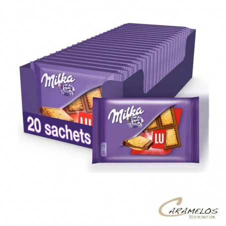Vente grossiste confiserie MILKA LU POCKET 20X35G