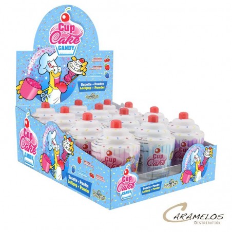 Vente grossiste confiserie CUP CAKE CANDY  X12  BRABO